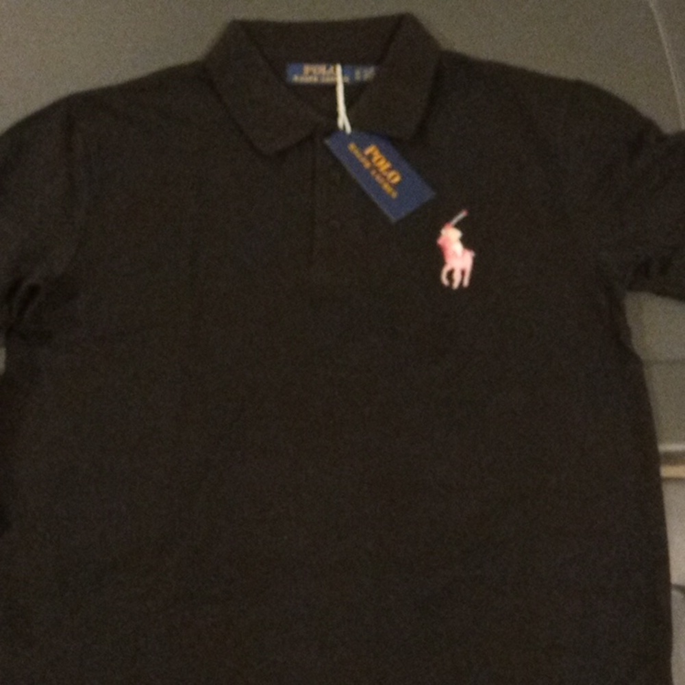 Brand new men's R.L Big Pink Pony polo collection